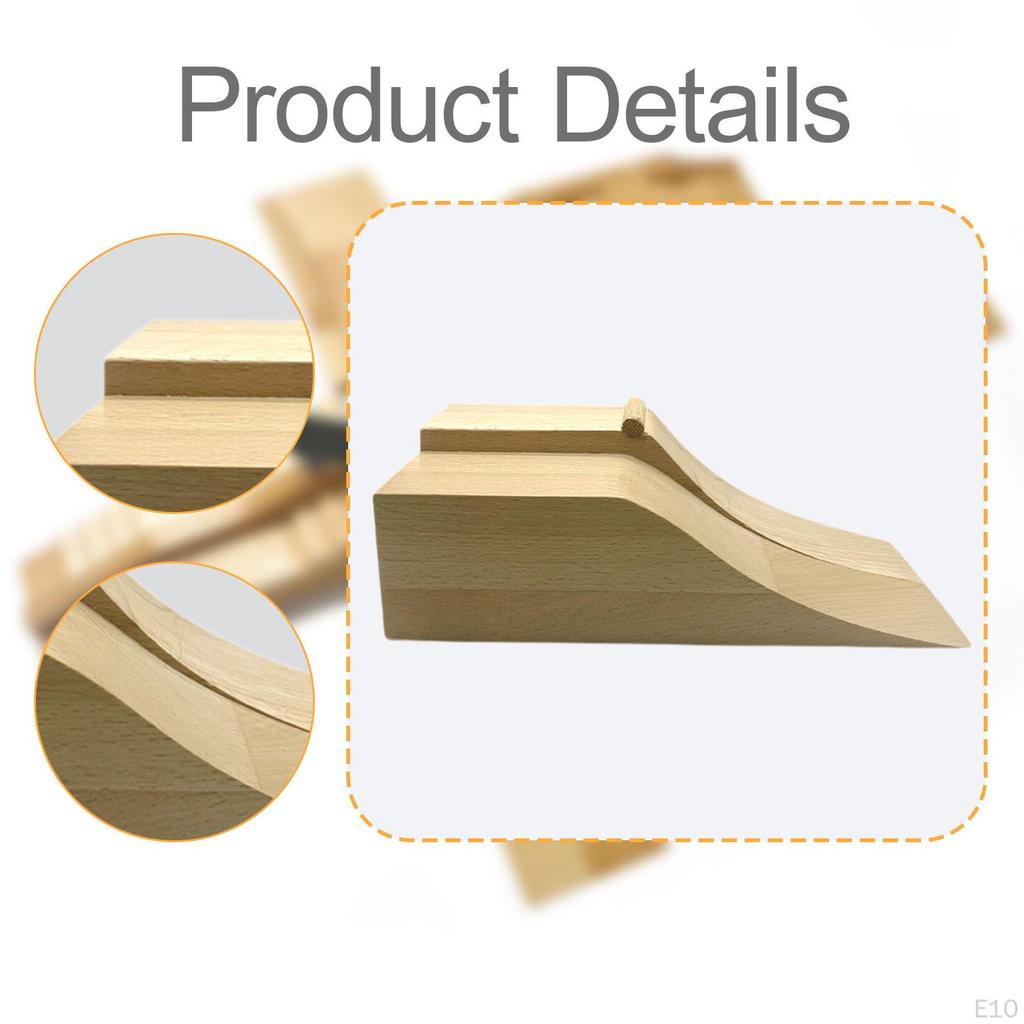Wooden Fingerboard Ramp Accessories Ornament Multifunctional Professional Grade Improve Creativity