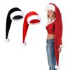 Christmas Party Hat Long Christmas Hat Plush Santa Hat Christmas Party Decor