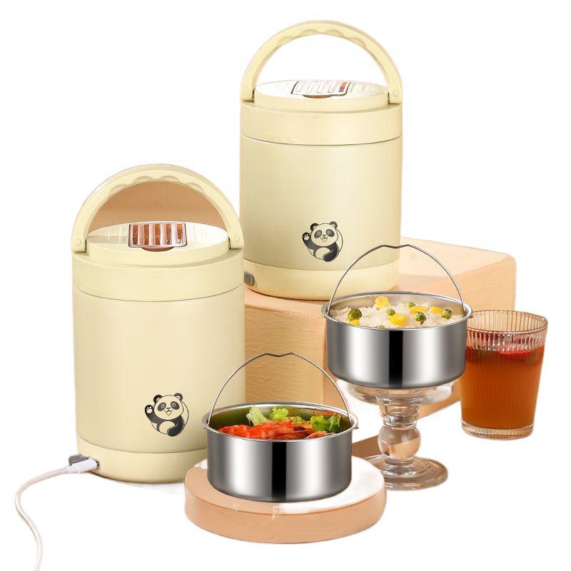 24-Stunden Elektrische Lunchbox mit Konstanter Temperatur, Tragbar und Isoliert für Büroangestellte und Studenten