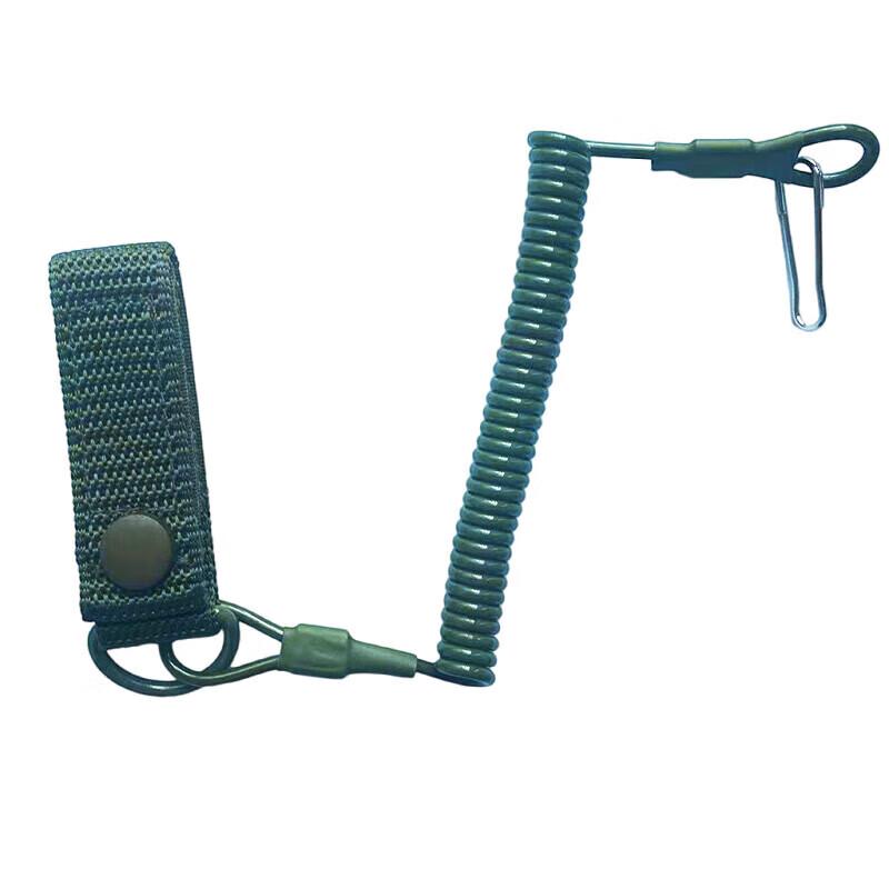 Tactical Retractable Anti-Loss Gun Lanyard