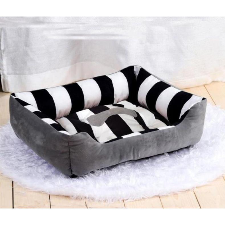 Soft Pet Bed Flannel Thickened Pet Fleece Dog House Soft Fleece Nest Dogs Baskets Mat Puppy Kennel For Cat Breathable Pets Bed