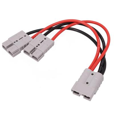 Reliable 120 Amp For Anderson Connector To Y Adapter With 6AWG Cable//new