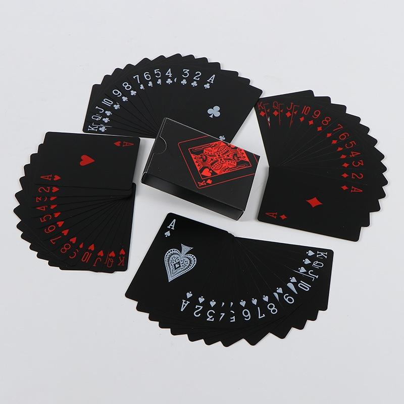 Waterproof PVC Illusionist Poker Cards - Durable & Aesthetically Enhanced Design - Perfect for Game Nights, Parties & Family Fun