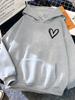 2025 Autumn/Winter New Women's Trendy Brand Casual Heart Shaped Hoodie Outdoor Sports Jogging Comfortable Versatile Coat