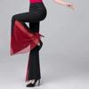 Pantaloni da Ballo Eleganti a Zampa d'Elefante da Donna Pantaloni da Ballo Latino da Sala da Ballo Pantaloni da Danza del Ventre Pantaloni da Allenamento Costume da Esibizione
