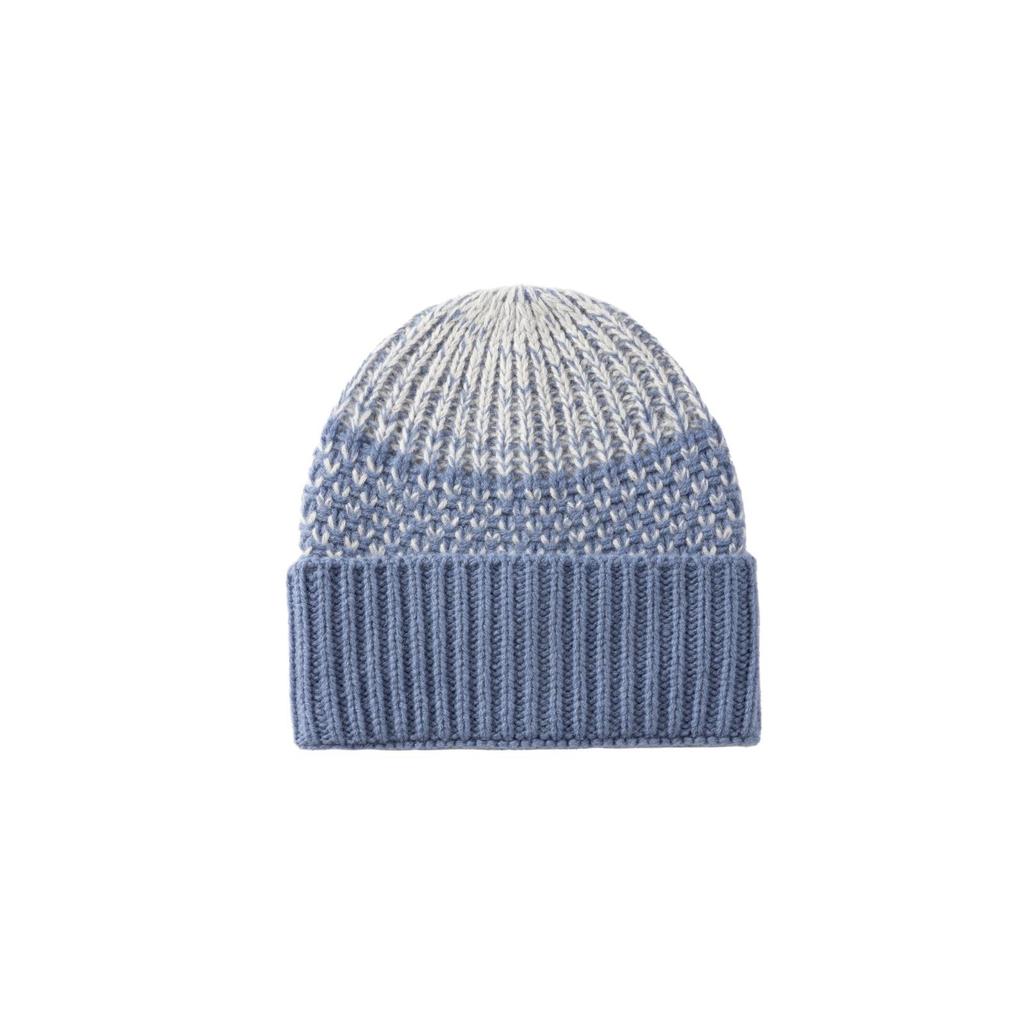 High-End Versatile Knitted Wool Hat for Men and Women - Solid Color, Warm for Autumn and Winter