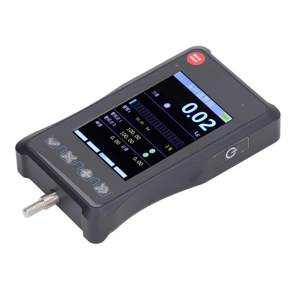 Push Pull Gauge Quick Response Light Indicator Multi Alarms Handheld Digital Force Gauge 1000N