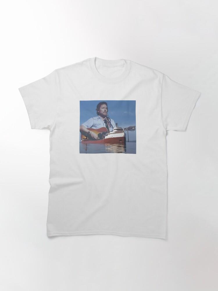 Gordon Lightfoot Gordon Lightfoot and Edmund Fitzgerald Classic T-Shirt