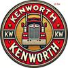 Vintage Kenworth Truck Metal Sign 8x8 Inch Wall Art Decor