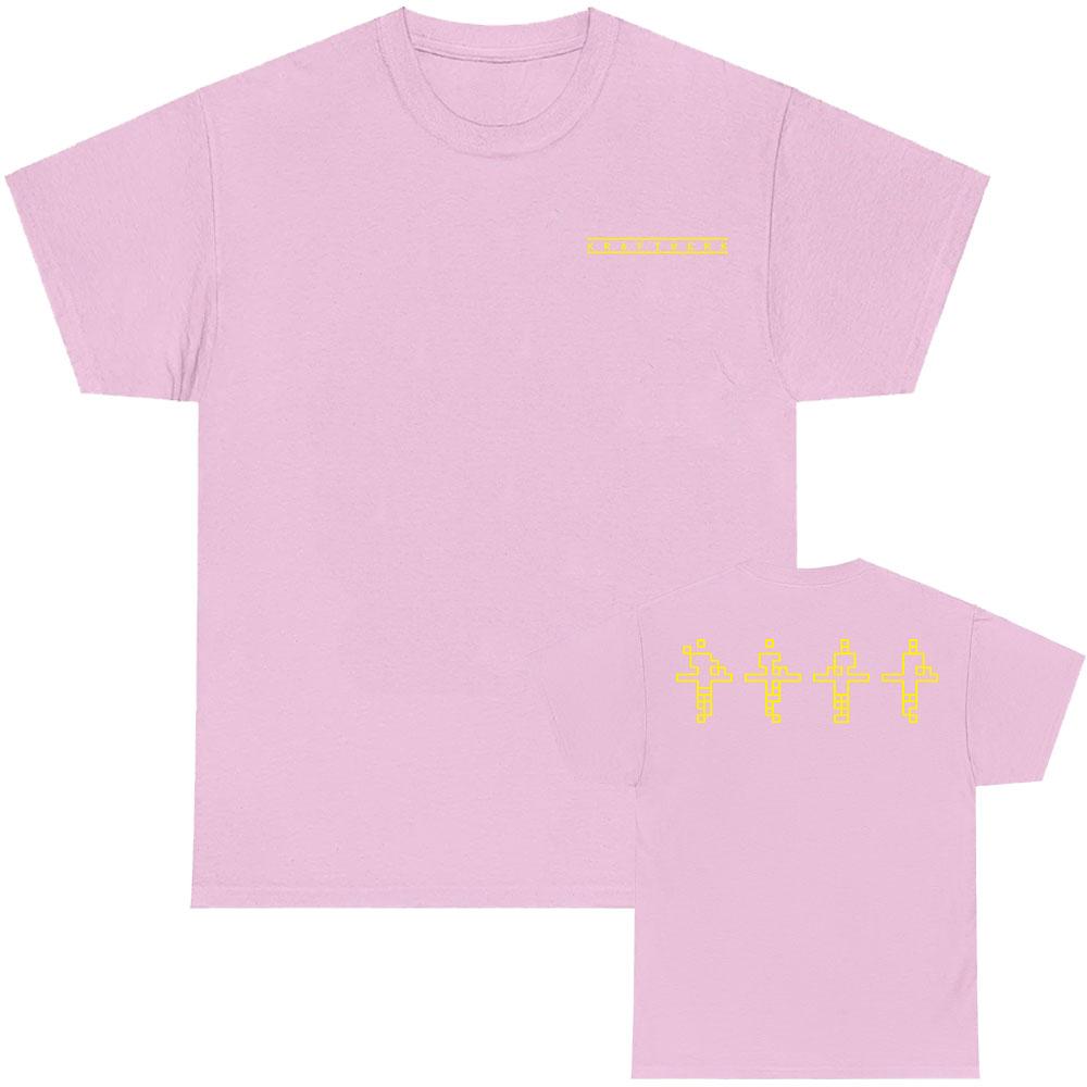 Kraftwerk Graphic Print T-shirt Short Sleeve Cotton Tshirts Unisex Streetwear Hip Hop Fashion Casual T Shirt Tees