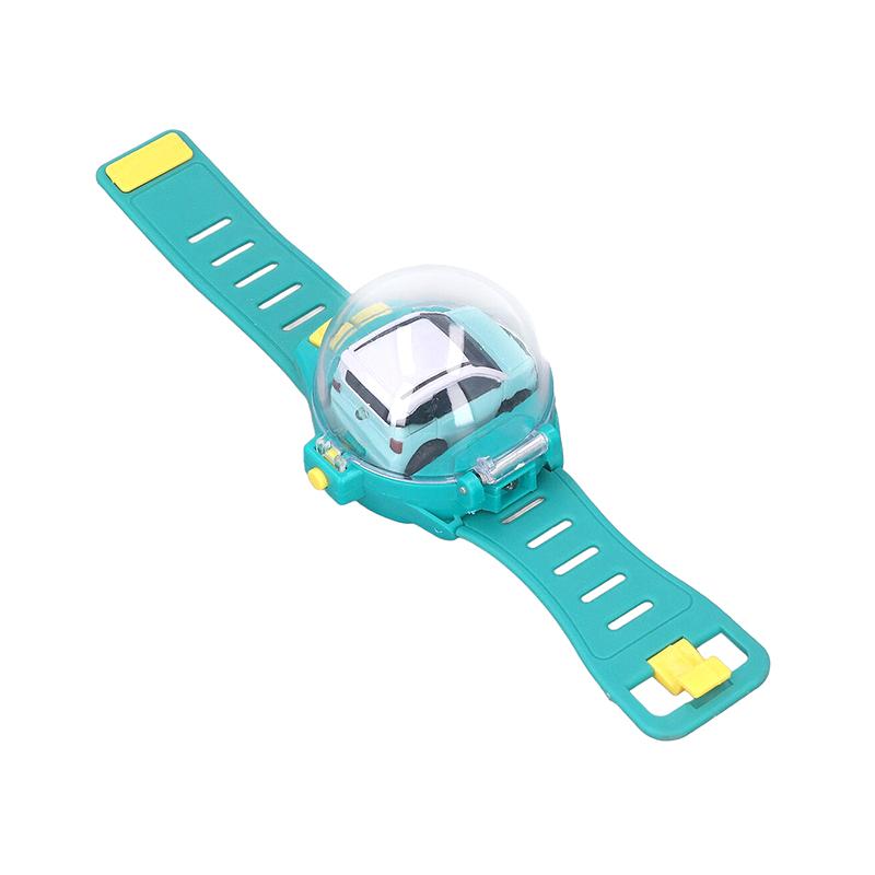 

Игрушка часы с пультом управления, мини-часы, машинка на сплаве с пультом управления, наручные часы для гонок, интерактивная гоночная игра, детский подарок зелёный