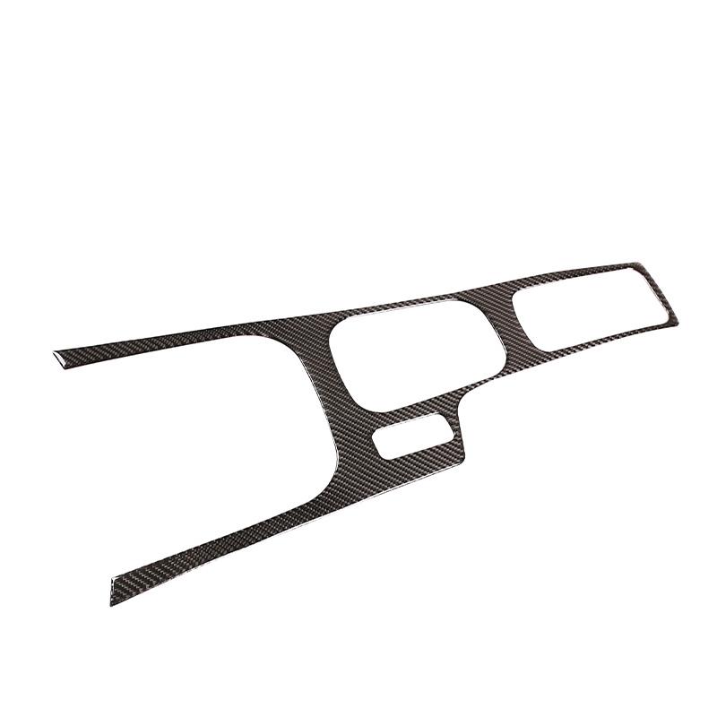 Soft carbon fiber Car center gearbox decorative frame sticker Dashboard Window Lift Panel Suitable for Toyota Hilux 2015-