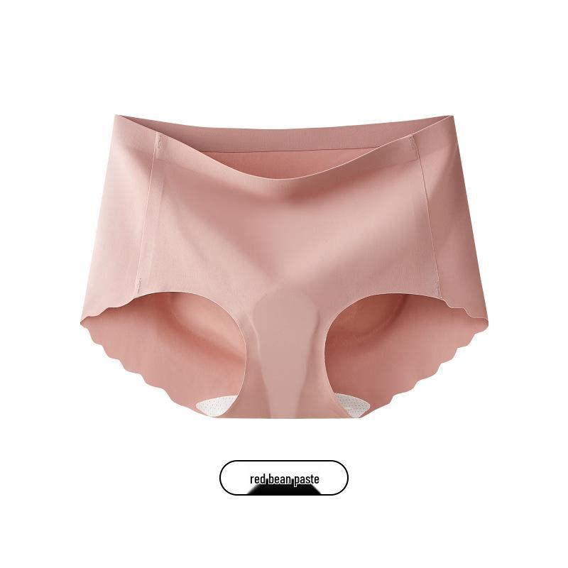 Summer 0023 Women's Antibacterial Traceless Yoga Briefs with 7A Latex Silk and Ice Silk for Comfort and Flexibility