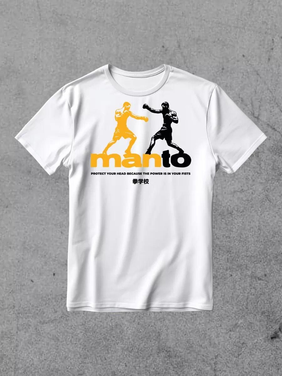 Black/white 100% cotton T‑shirt with auto mechanic cat print L