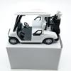 1Pcs Alloy Transportation Gift Mini Golf Cart Metal Pull Back Action Cart 1:20 Scale Golfcart Pullback Vehicle Cake Decoration