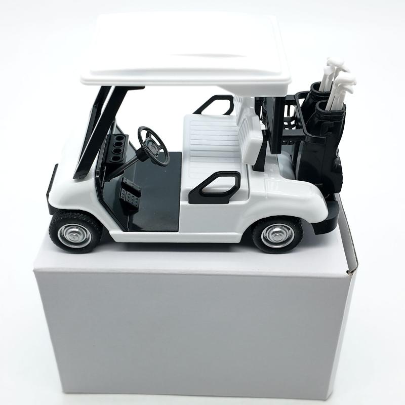 

1Pcs Alloy Transportation Gift Mini Golf Cart Metal Pull Back Action Cart 1:20 Scale Golfcart Pullback Vehicle Cake Decoration белый