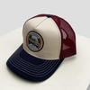 Letter Embroidery Color Block Baseball Hats Breathable Mesh New Men Women Sunshade Personal Versatile Trucker Caps Fashion Retro