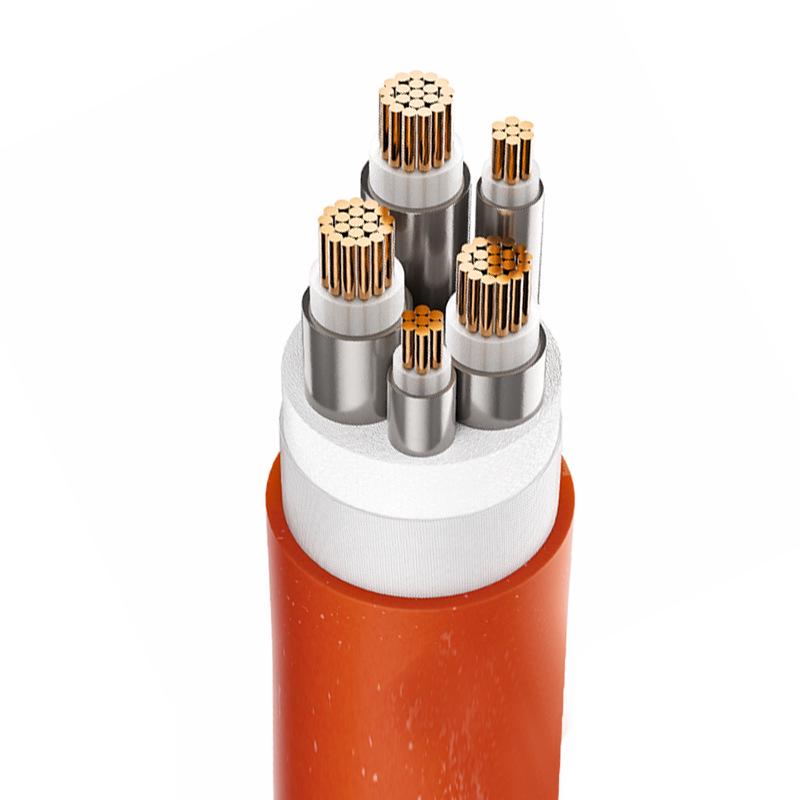 Customized BBTRZ Fireproof Cable: 3, 4, or 5-Core Flexible Mineral Insulated Power Cable