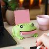 Desktop Organizer for Sticky Notes Cute Note Holder Toad, Desk Notepad Holder, Fun Pen Creative Office Gifts Friends Memo Stand, Accessory Gift