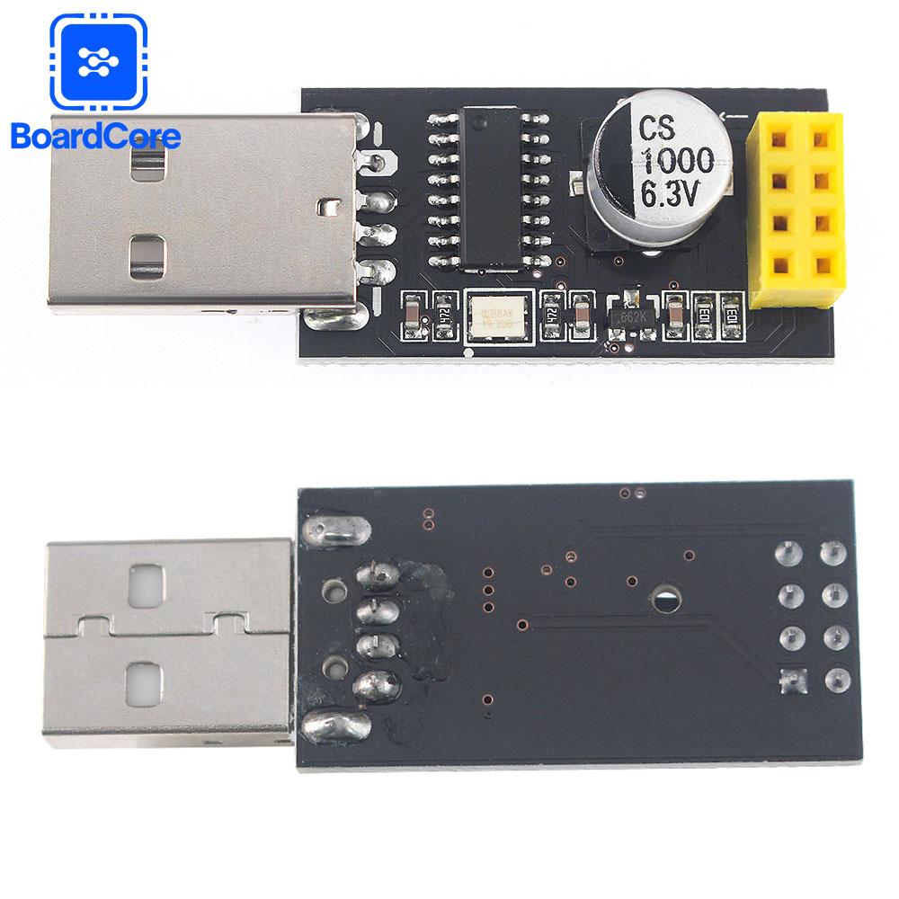 

USB To ESP8266 WiFi Serial Port Module Wireless Communication Module for PC/MCU Development Compatible with Arduino USB-ESP8266