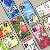 Maltese Cute Line Puppy Dog For IPhone 17 16 15 14 13 12 11 Pro Max Plus Shockproof Black Soft Phone Cover