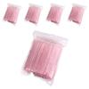 Lamong Disposable Pink Nail Pusher Cuticle Care Stick 50p 5 Pcs 95mm