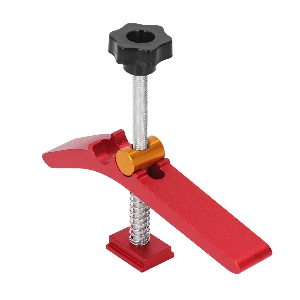 Holzbearbeitung T-Nut Niederhalter Zwinge Werkbank Verstellbare Nut Aluminiumlegierung Zwingenwerkzeug