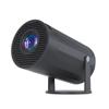 S200 4K Supported Mini Projector, Portable Wireless Screen Mirroring Projector, Compact Size for Home Theater