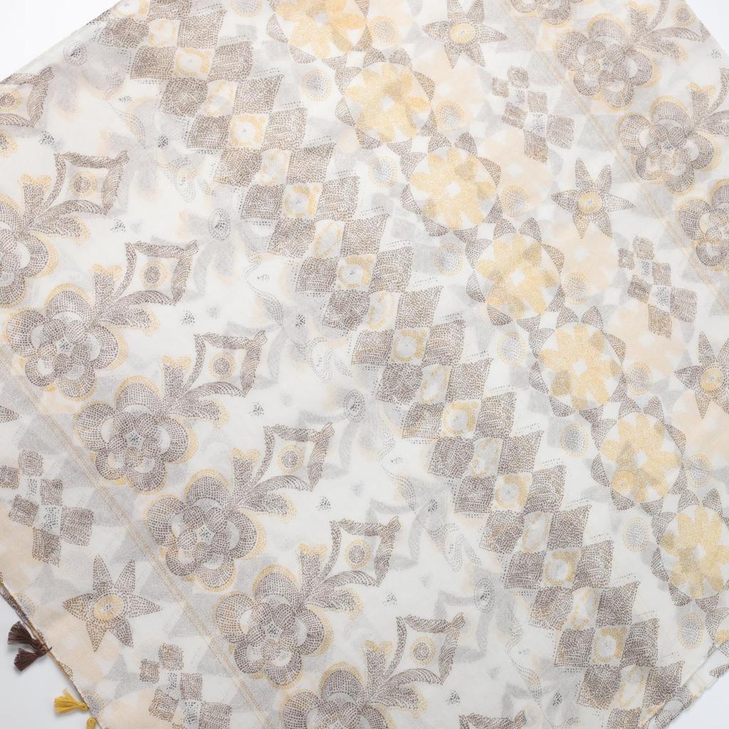 Little Sunflower Bali Yarn Printing Long Towel Factory Sales Travel Vacation Sunscreen Warm Women's Shawl