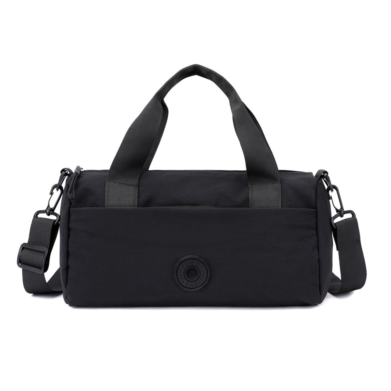 

Unisex Solid Color Multi Pocket Waterproof Fitness Fashionable Crossbody Single Shoulder Pillow Bag