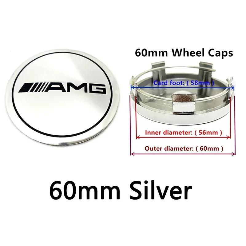 4ks 56mm 60mm 68mm 75mm 3Pin Pro Mercedes Benz Auto Krytky Středů Kolek Disků Krytky Nábojů Znak W202 W220 W213 W210 W164 E200 E260 E300