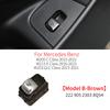 For Mercedes C E S GLC Class Car Trunk Unlock Release Switch Button Cover Accessory For Benz W205 W213 W222 W253 2229052303
