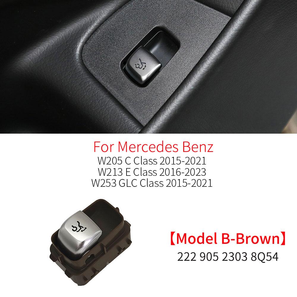 For Mercedes C E S GLC Class Car Trunk Unlock Release Switch Button Cover Accessory For Benz W205 W213 W222 W253 2229052303