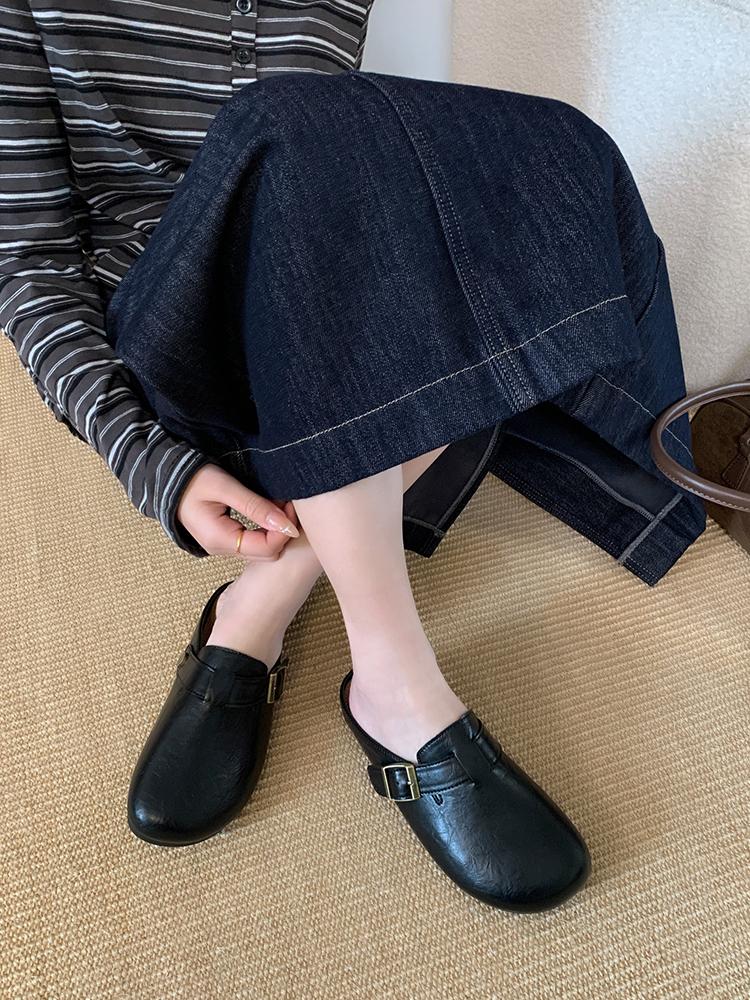 Women Durable Comfortable Women Outdoor Sandals Spring Summer Slip On Flat Beach Slides Daily Shoes Zapatos Mujer INS Hot Sale