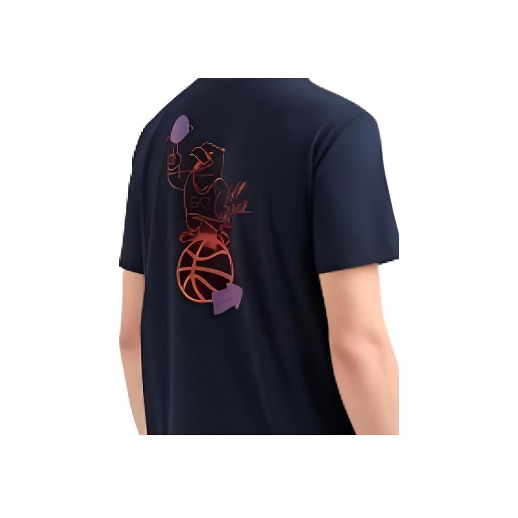 Emporio Armani EA7 SS25 Regular Fit Crew Neck Short Sleeve Fitness T-Shirt Men Tops Blue 7M000104-AF10375-UB102
