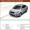 Car Front Rear Mudguards For Nissan Versa Sedan N17 2011~ Cladding Splash  Mudflap Car Accessories Fenders 2013 2014 2015