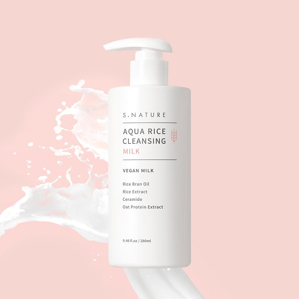 S.NATURE Aqua Rice Reinigungsmilch 280ml