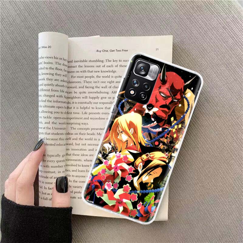 Anime Shaman King Phone Case For Xiaomi Redmi Note 14 13 Pro Plus 5G Cover 13C 14C 12 12C 9 9T 9C 10 10C 8 7 6 10A 9A Pro Coque