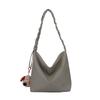 2025 New Fashion Spring and Summer Fashion Retro Solid Color Large Capacity Tote Bag Commuter Niche Shoulder Messenger Bag