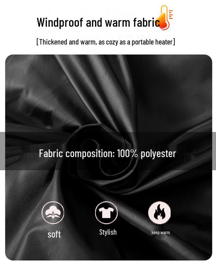 Unisex Long Cotton Sports Jacket with Velvet Lining for Students - Winter Training & Art Exam Outerwear