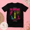 Das Substance Filmshirt, Demi Moore Horrorfilm Merch, Coralie Fargeat Grafik-T-Shirt