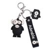 Creative Cartoon Elephant Keychain: Cute Pop-Eyed Pendant and Bag Charm