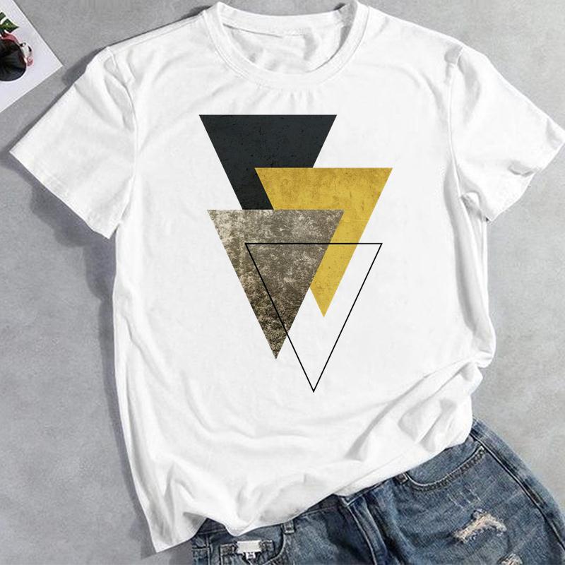 Lata 90. Akwarelowy Koń Miłość Ubrania Codzienna Letnia Moda Koszulka z Nadrukiem Kobiety Top Koszulka Krótki Rękaw Pani Kobieta Koszulka z Nadrukiem