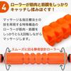 Massage Roller Stick Grid Type Myofascial Release Foam Roller Self-Massage