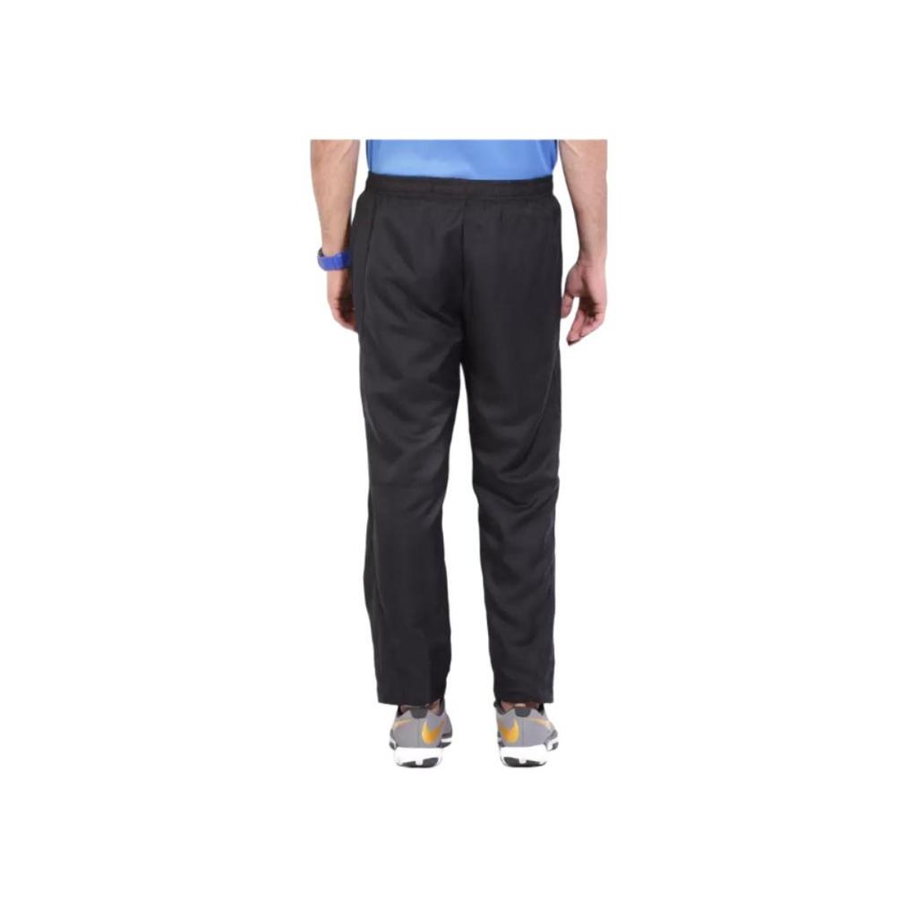 Nike Logo Embroidered Fitted Elastic Straight Leg Casual Pants Men Bottoms Black 688498-010