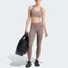 Adidas x Stella McCartney TruePurpose Optime Leggings Women Bottoms Brown Gray IR9644