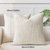 Japanese Style Throw Pillow Case Solid Color Sofa Pillowcase Lumbar Covers Cushion Cover  Sofa