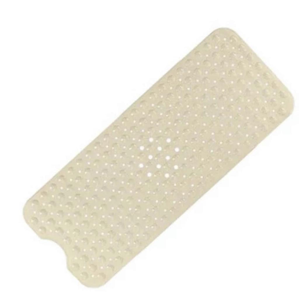 Secure Grip Non Slip Bath Mat with 200 Suction Cups for Bathtub and Shower Extra Long Design with Drainage Holes Easy to Clean