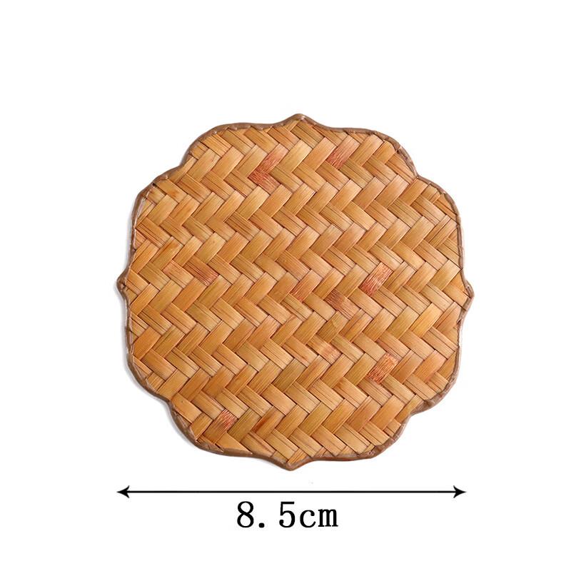 ZISIZ Bamboo Tea Coaster Set