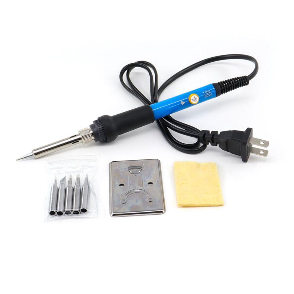 8/10/15Pcs Adjustable Temperature Soldering Iron Kit Anti-slip Soldering Iron Pen  DIY